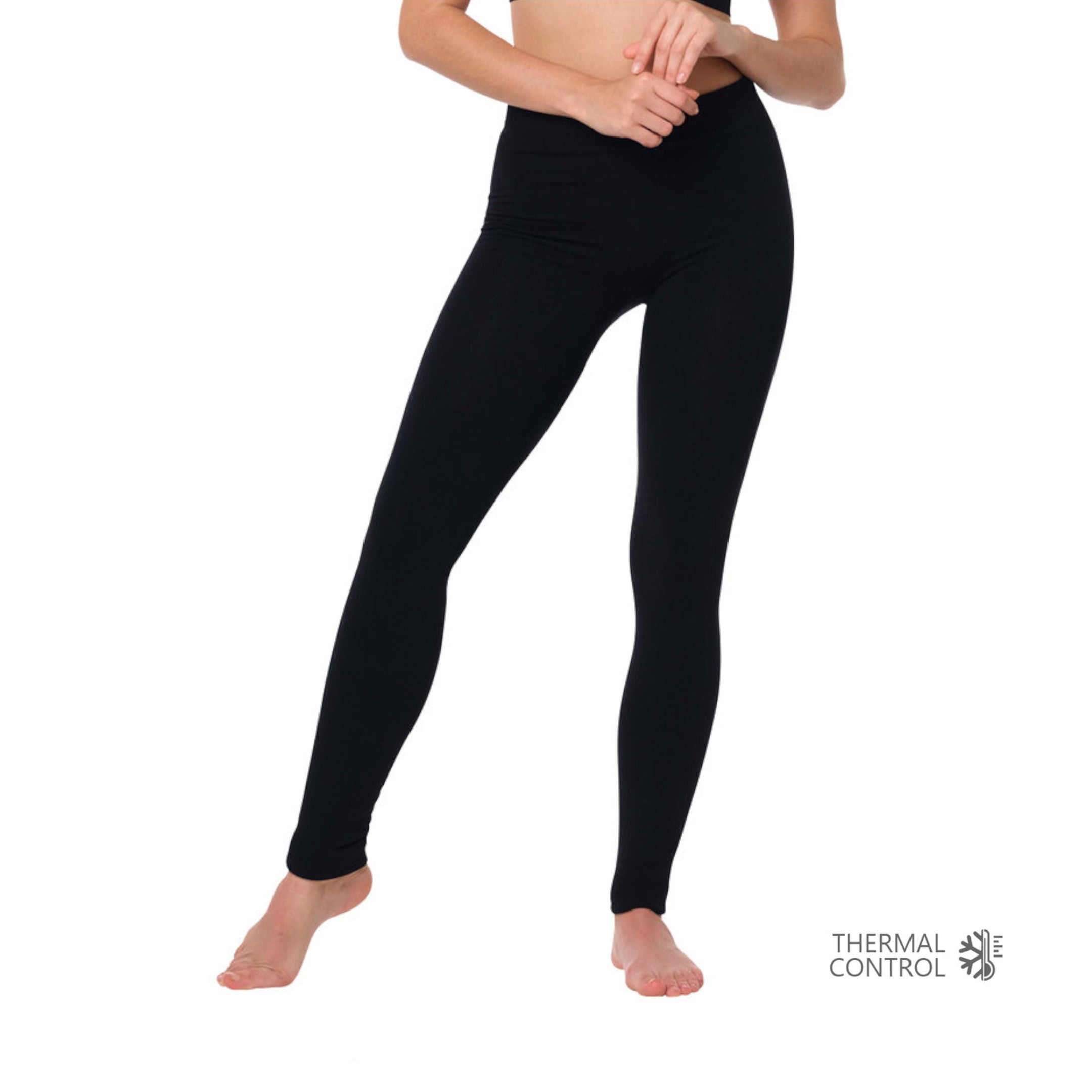 Dames Thermo Legging - Zwart