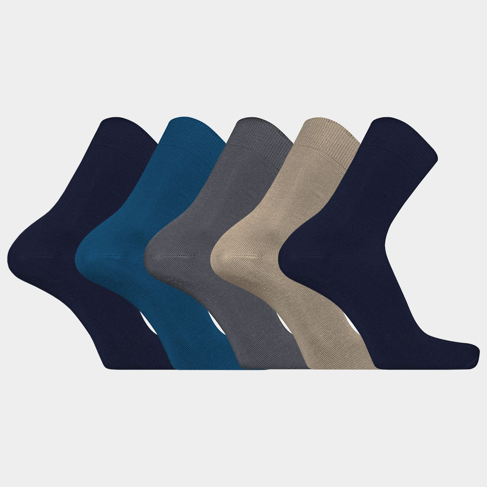 5 paar herensokken - Pastel Mix