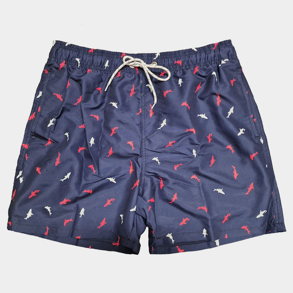 Zwembroek voor heren - Shark print