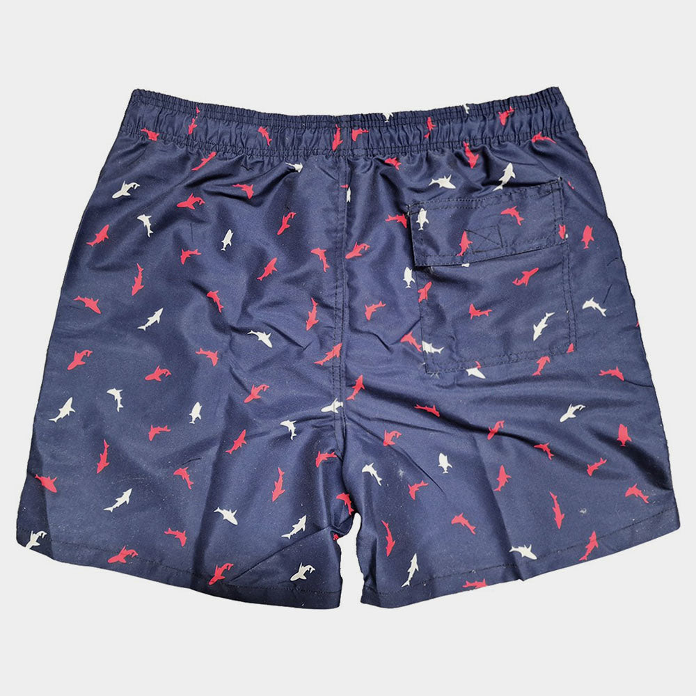Zwembroek voor heren - Shark print